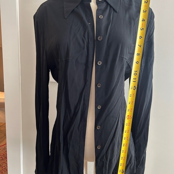 Ann Demeulemeester Black Shirt Jacket - Picture 5 of 6